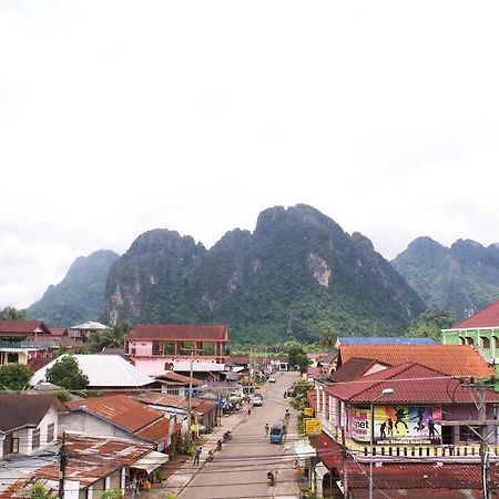 Malany Villa 1 Vang Vieng Rom bilde